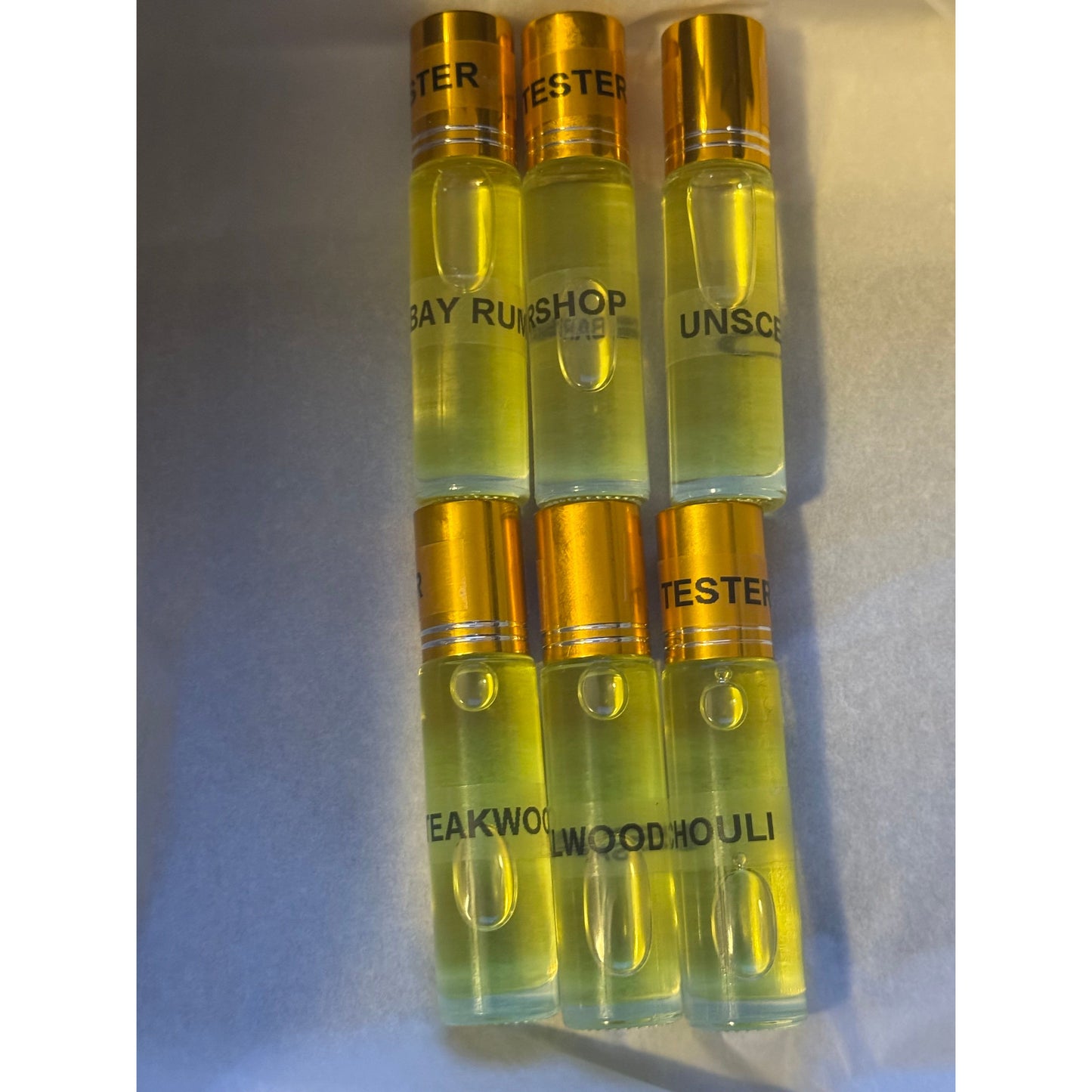 Beard Oil Samples
