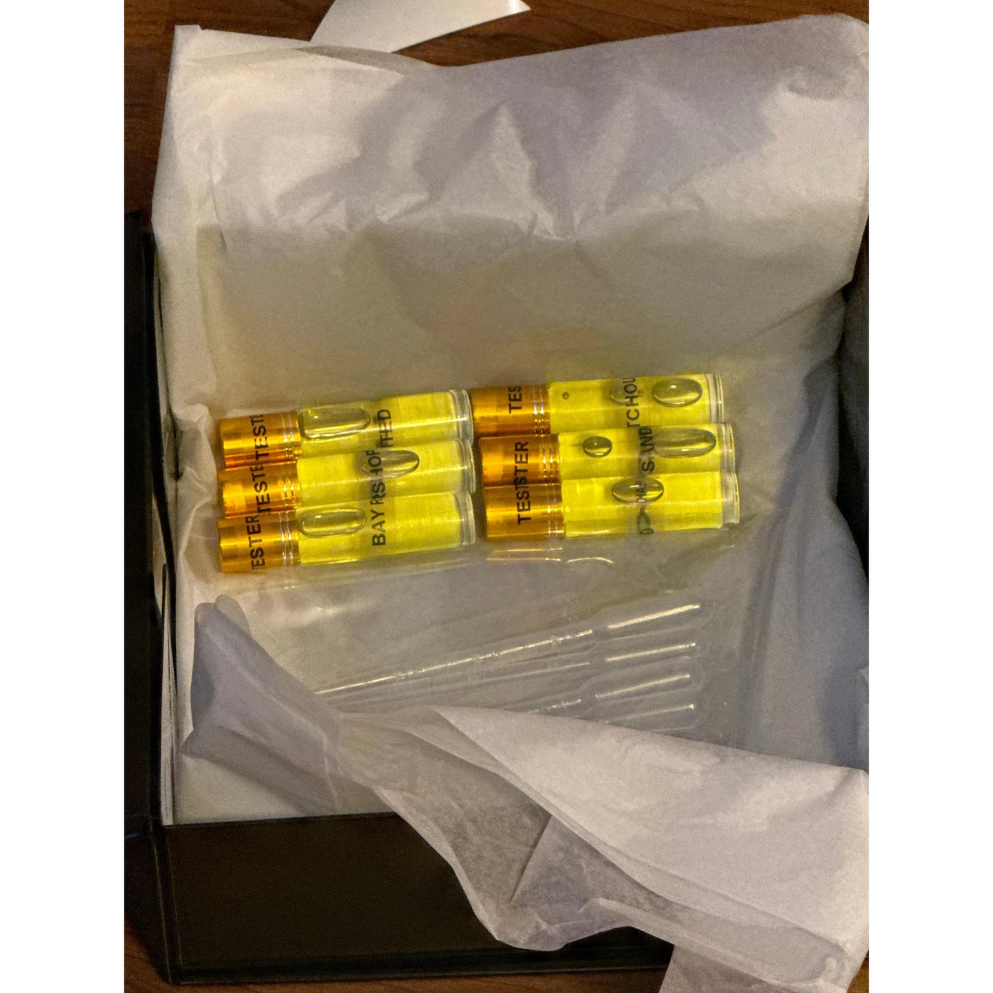 Beard Oil Samples