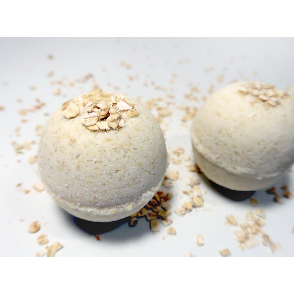 Oatmeal, Milk, & Honey Bath Bombs
